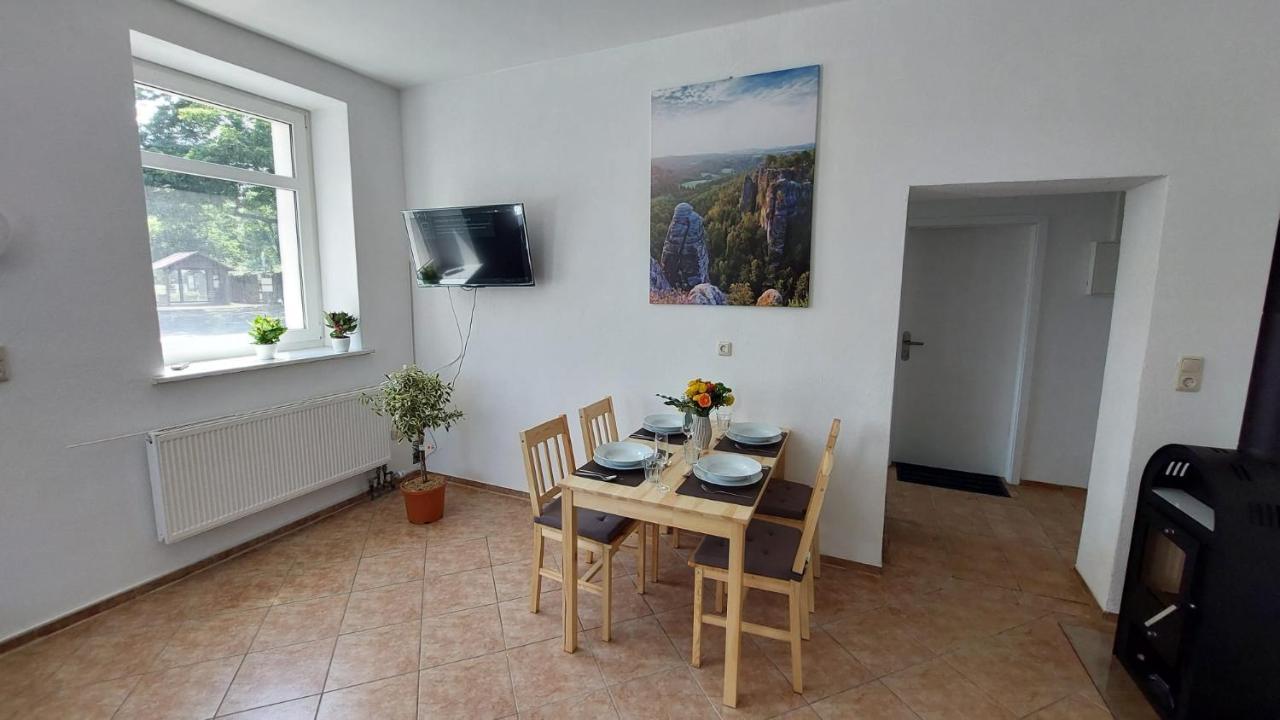 Ferienwohnung Am Hofladen Hellendorf - Saechsische Schweiz Bad Gottleuba Εξωτερικό φωτογραφία