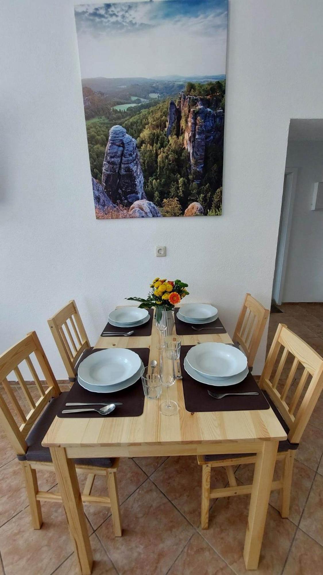 Ferienwohnung Am Hofladen Hellendorf - Saechsische Schweiz Bad Gottleuba Εξωτερικό φωτογραφία